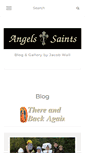 Mobile Screenshot of angels-and-saints.org